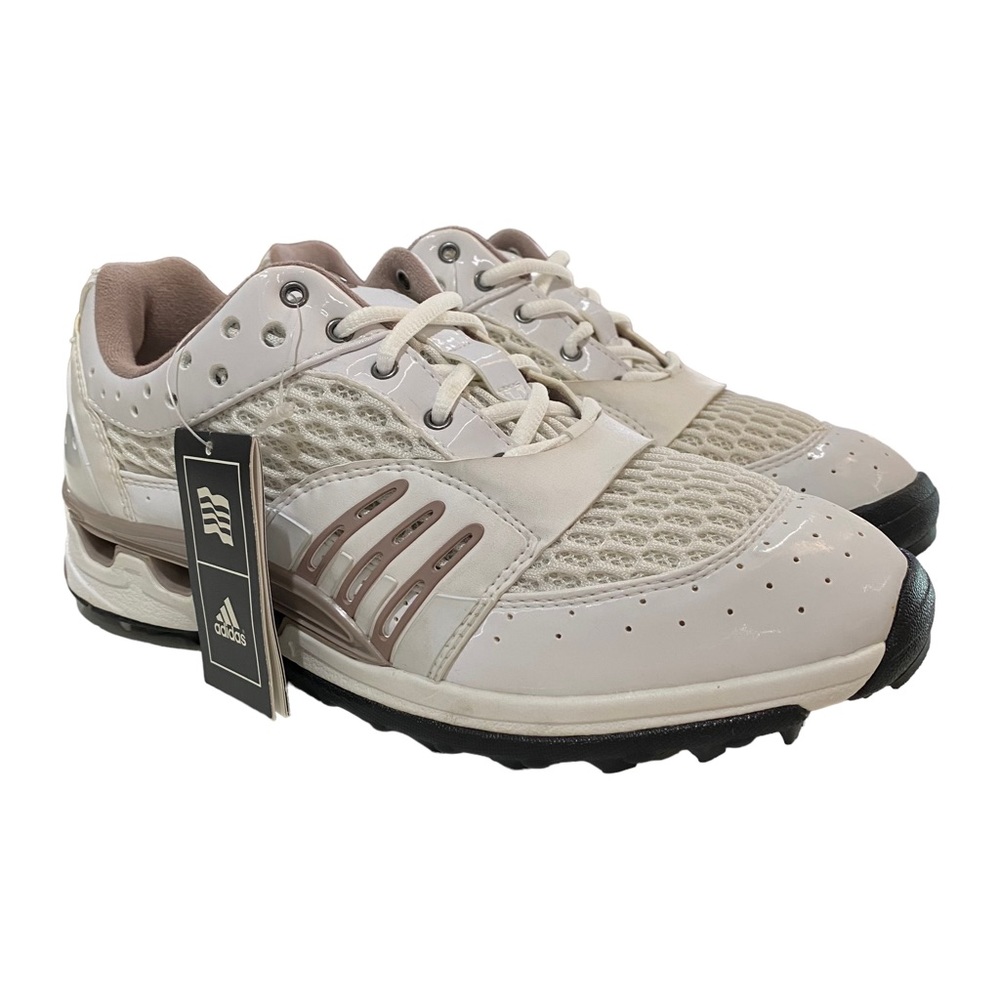 ADIDAS W CC TRADEWIND WOMEN GOLF Size 6.5 White Purple Women’s Golf Shoe Rubber